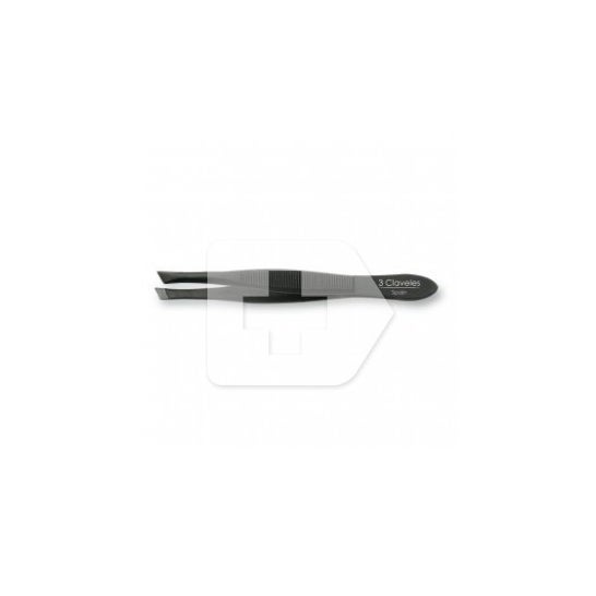 3 oeillets noir clip étroit 8cm 1ud 1ud
