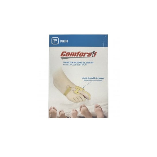 Comforsil correcteur nocturno de juanetes pie derecho 1ud