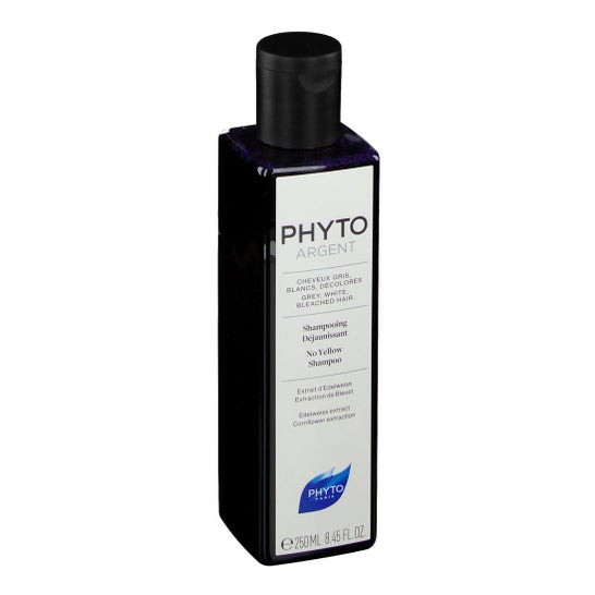 Phyto Argent Shampooing Argent Luminosité Argent Cheveux Gris 250 Ml