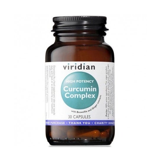Complexe de curcumine Viridian 30caps
