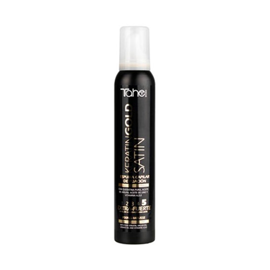 Tahe Botanic Keratin Gold Satin Espuma de Fixação 5 200ml
