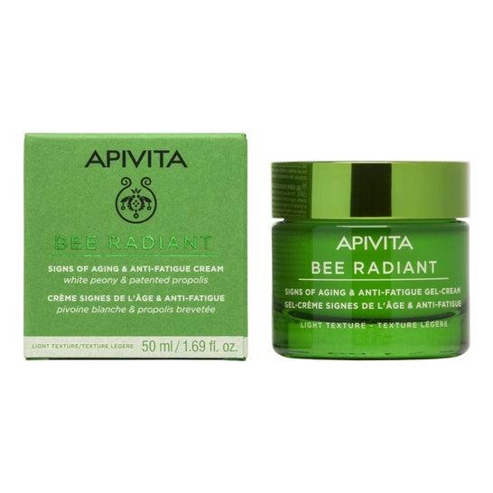 Apivita Bee Radiant crème légère anti-âge crème anti-âge texture légère 50ml