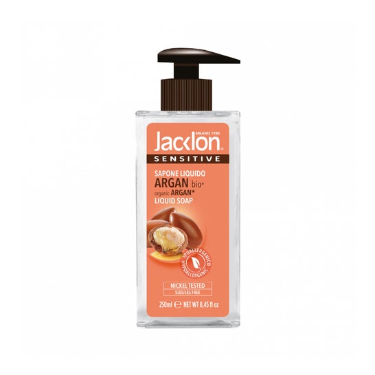 Jacklon Sensitive Liquid Soap Argan 250ml