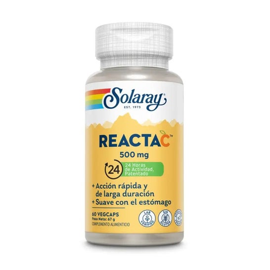 Solaray Reacta C 500mg 60caps Solaray Reacta C 500mg 60caps