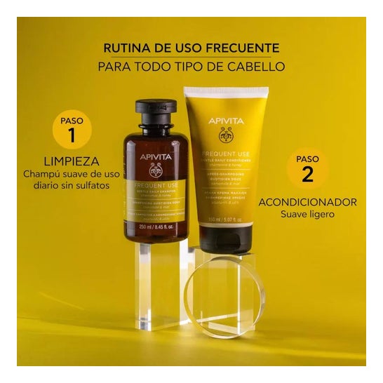 Apivita Mini Acondicionador Capilar Diario Camomila Y Miel 50ml * Apivita Mini Acondicionador Capilar Diario Camomila Y Miel 50ml *