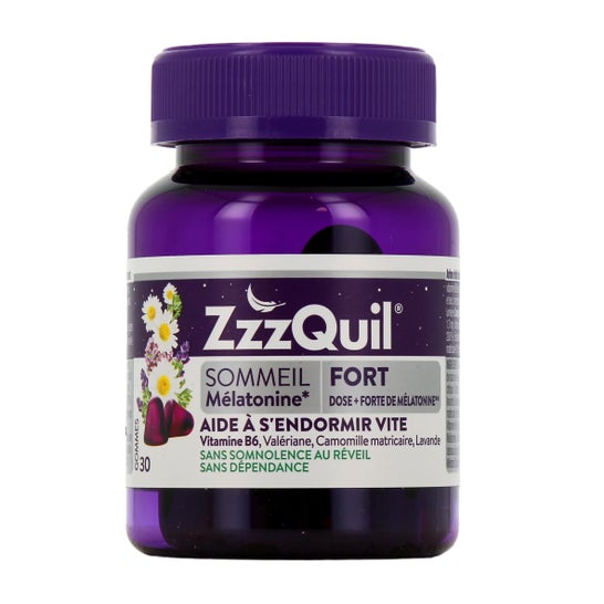 ZzzQuil Fort Sommeil Fruits des Bois 30 gommes