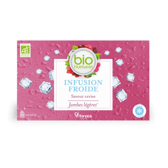 Vitavea Infusion Froide Jambes Légères 20 Sachets