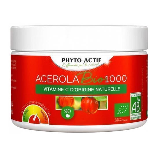 Phyto-Actif Acérola Bio 1000 90 Comprimés