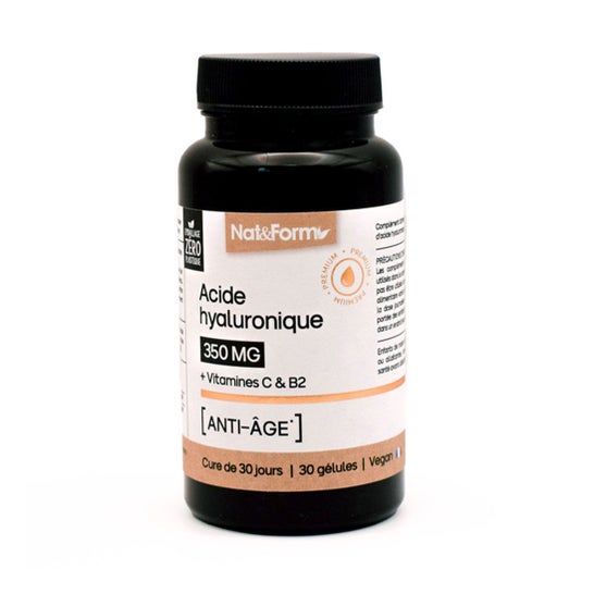 Nat & Form Nutraceutical Acide Hyaluronique 30caps