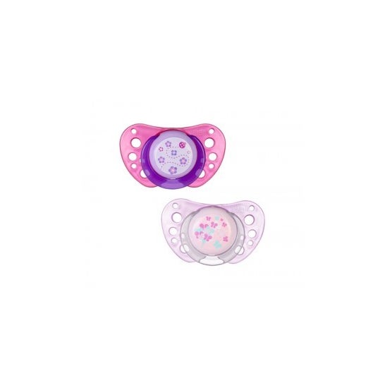 Chicco™ chupete physio air tetina látex 0 + meses 2uds 2uds