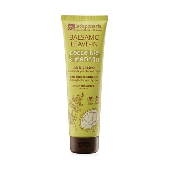 La Saponaria Baume Leave-In Coco et Moringa 150 ml