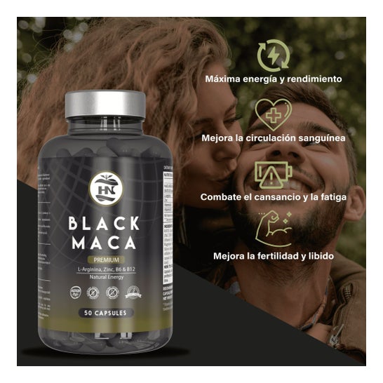 Hn Black Maca + L-Arginine 50caps