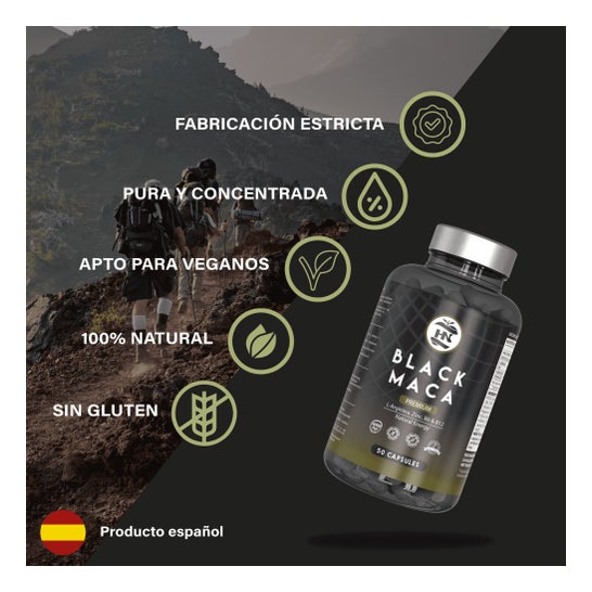 Hn Black Maca + L-Arginine 50caps