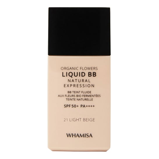 Whamisa Liquid BB Cream Spf50+ 21 Light Beige 30ml