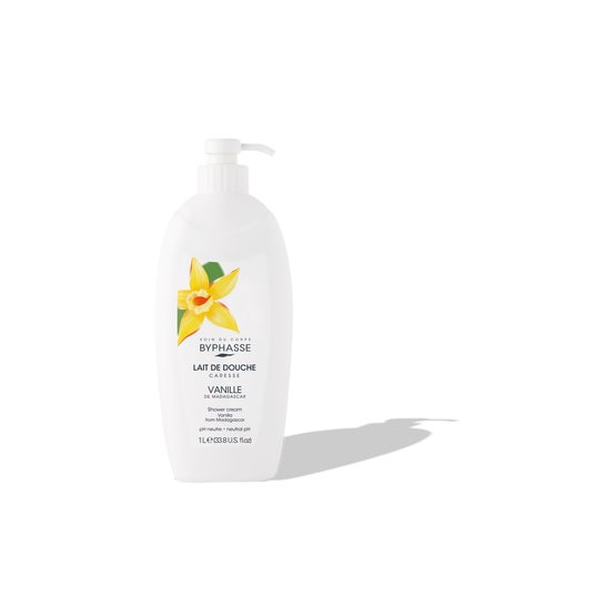 Byphasse Lait de Douche Fleur de Vanille 1 L