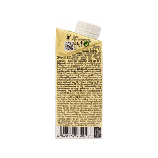 Ecomil Lait d'amande biologique 200 ml