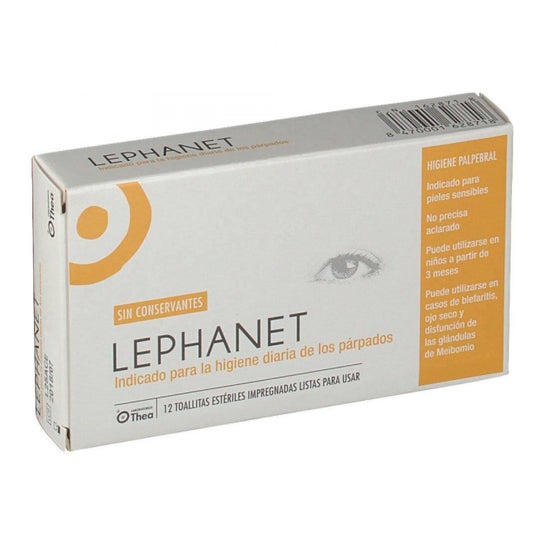 Lephanet lingettes stériles 12 pcs