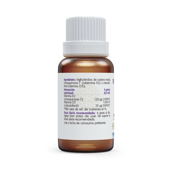 Sura Vitasan Vitamine K2 + D3 Liquide 15 ml