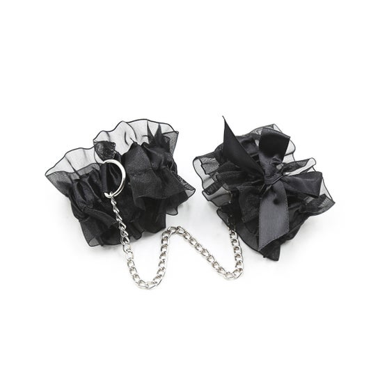 Crushious Set Lace Me Up Dentelle Noire 3uts