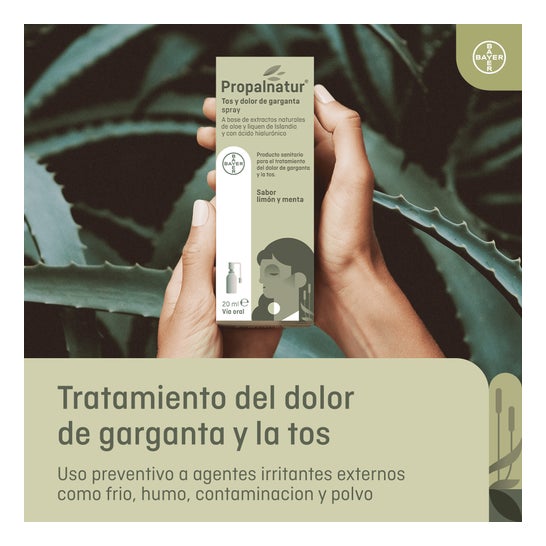Bayer Propalnatur Spray Sirop Citron et Menthe 20ml