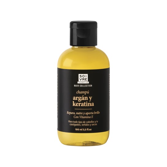 Soivre Shampooing Argan et Kératine de voyage 100ml