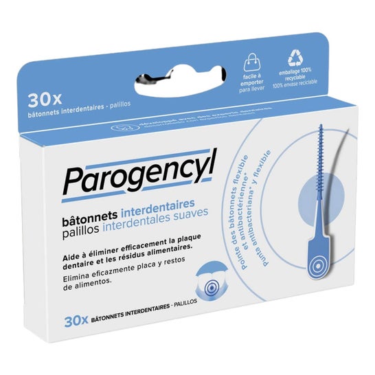 Parogencyl Palillos Interdentales Suaves 30uds