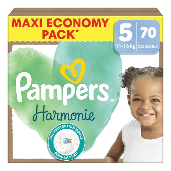 Pampers Harmonie Pañales Talla 5 11-16 kg 70 uds