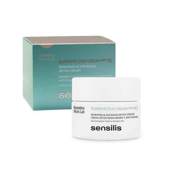 Sensilis Supreme Detox Day Cream SPF15 50ml