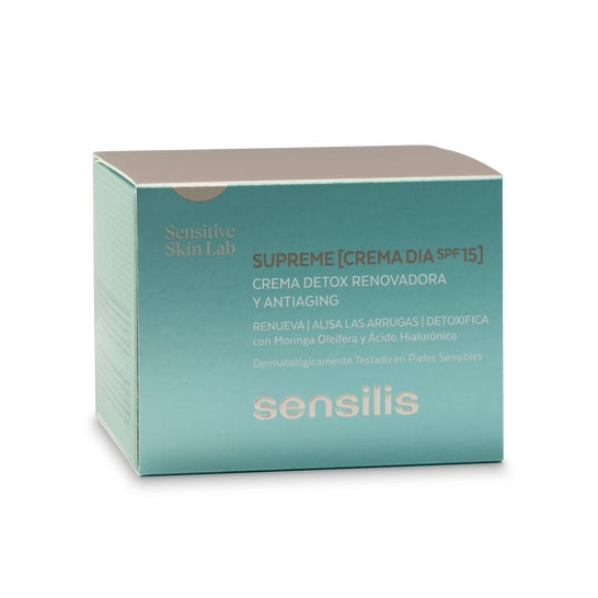 Sensilis Supreme Detox Day Cream SPF15 50ml