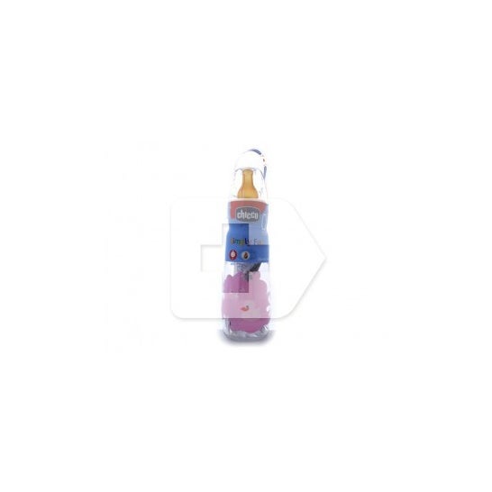 Chicco™ Tétine en latex de bouteille en plastique débit normal 250ml