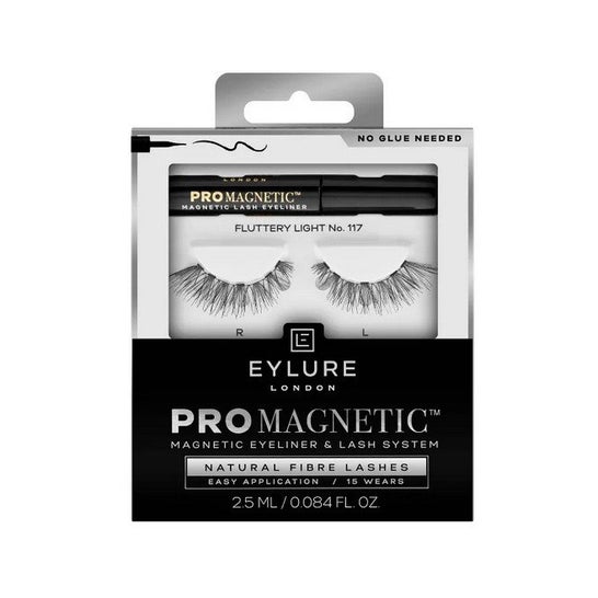 Eylure ProMagnetic Natural Fiber False Eyelashes N117 1 Paire