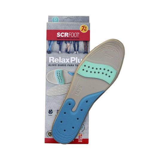 Scr Foot Relax Plus Semelle Taille M 35-41 1 Paire