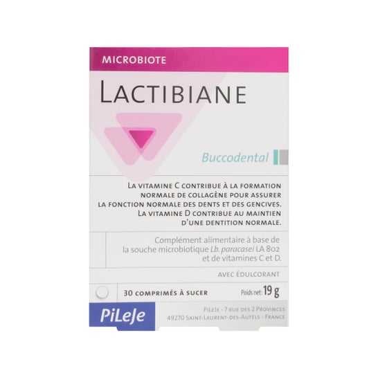 PiLeJe Lactibiane Buccodental 30 Comprimés