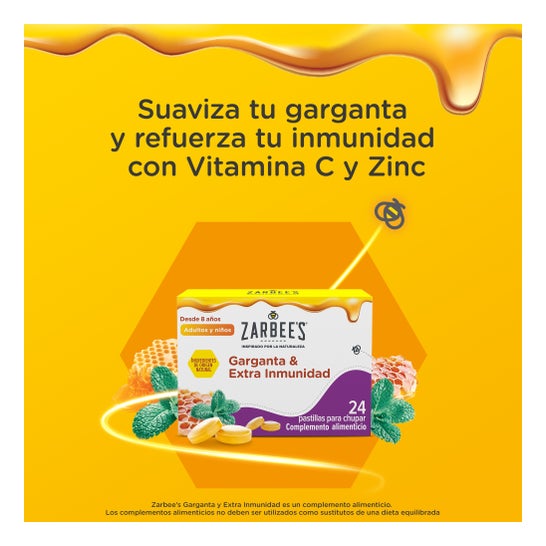 Zarbee'S Gorge et Extra Immunité 24comp