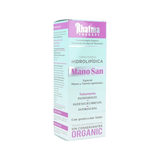 Rhatma San Crème mains pour les mains sèches et sensibles 100ml