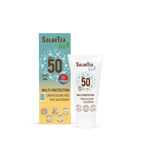 SolarTea Bio Crème Solaire Multi-Protection SPF50 50ml