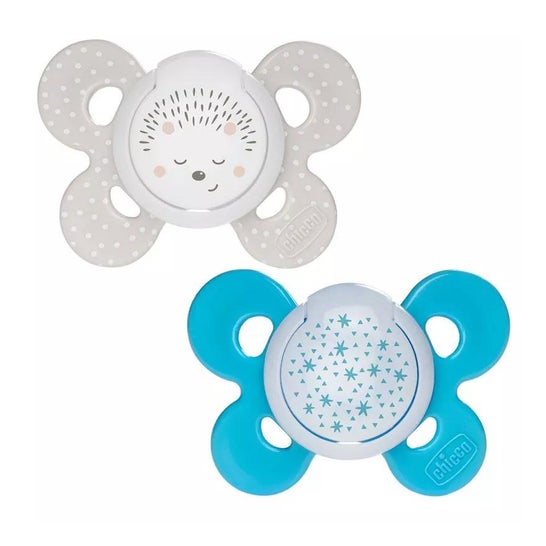 Chicco Chupete Silicona Physio Comfort Niño 16-36 M 2u * Chicco Chupete Silicona Physio Comfort Niño 16-36 M 2u *