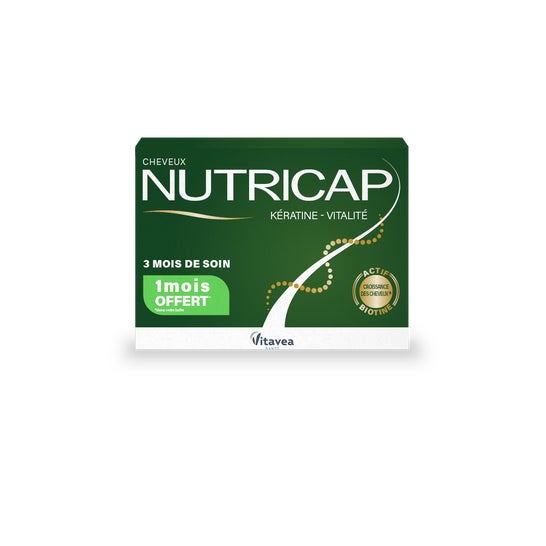 Nutrisanté Nutricap Kératine et Vitalité 90 capsules