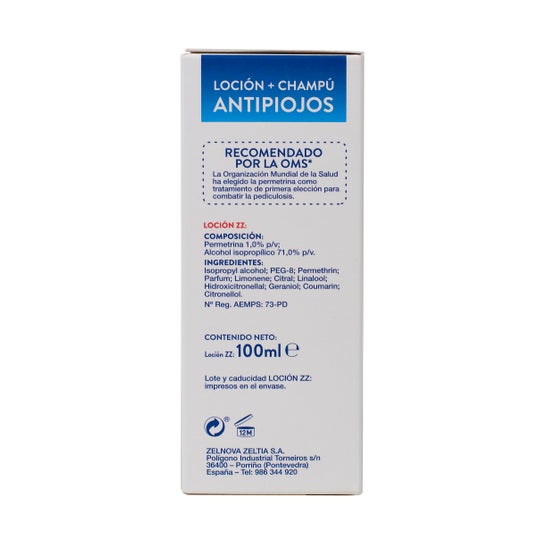 ZZ Lotion+Shampooing anti-poux 100+125ml