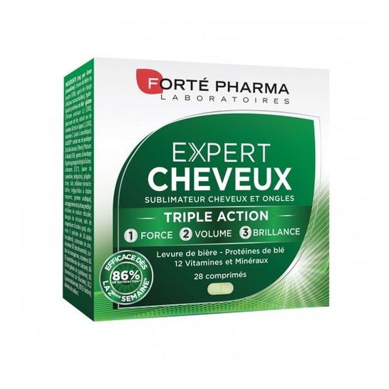 Forte Pharma Expert Cheveux Normaux 3 En 1 28comp
