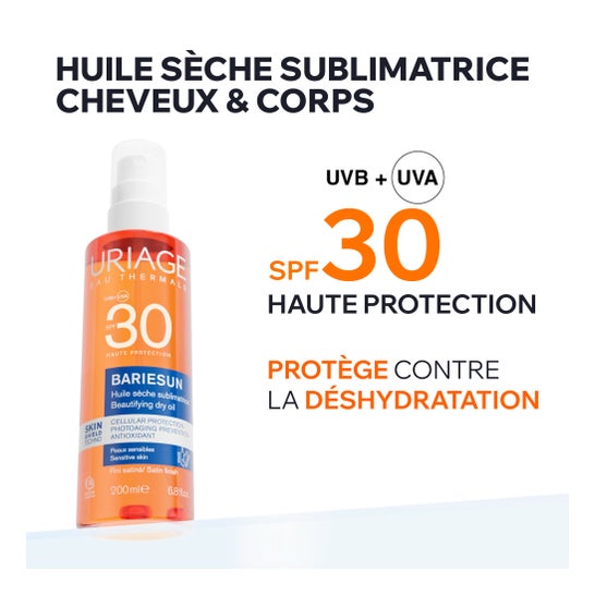 Uriage Bariésun Huile Sèche SPF 30+ 200 ml