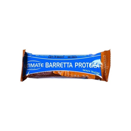 Ultimate Barre Protéinée Caramel 1ut