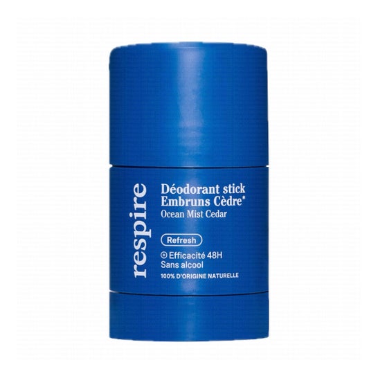Respire Déodorant Stick Embruns Cèdre Efficacité 48H 50 g