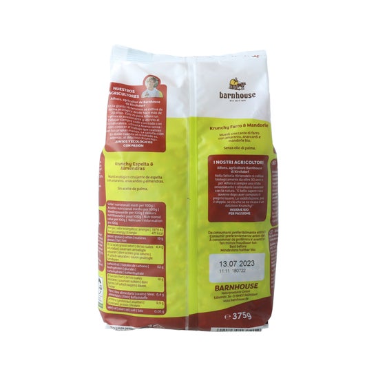 Barnhouse Muesli Krunchy Amarante Epeautre Krunchy Muesli 375g