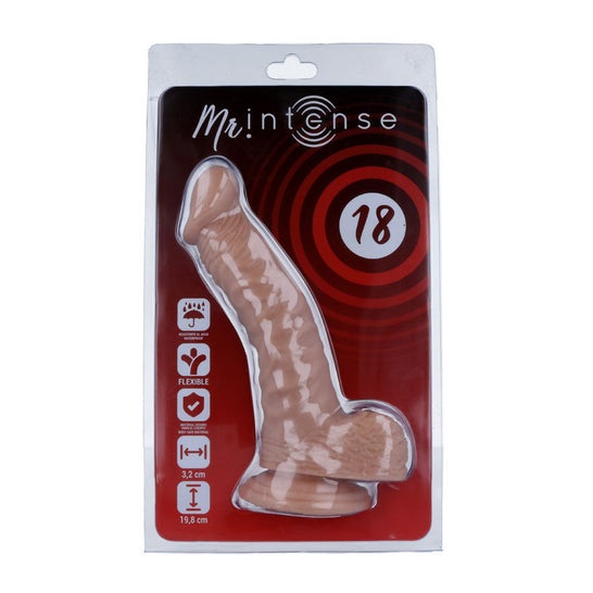 Mr Intense Dildo No. 18 Realistic Penis 19,8x3,2cm 1pc