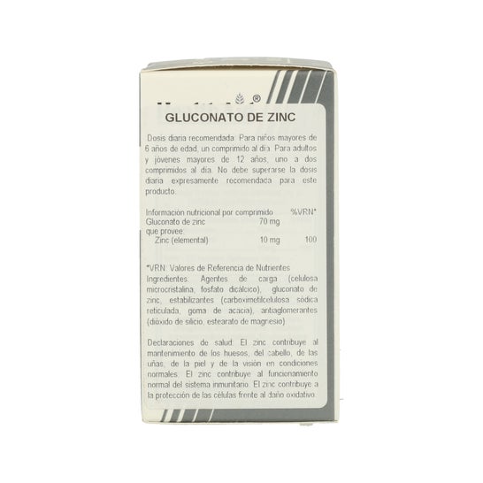 HealthAid Gluconato de Zinc 70mg 90comp