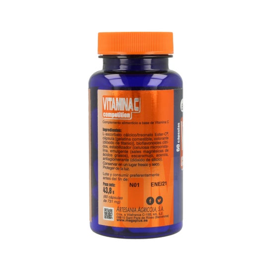 Mega Plus Vitamina C Competition 60caps