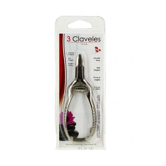 3 Claveles Pince Ongles 11,5cm 80062 1ut