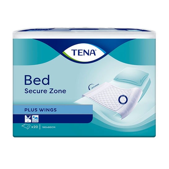 Protecteur de lit Tena Bed Plus 80x180cm 20uds 20uds