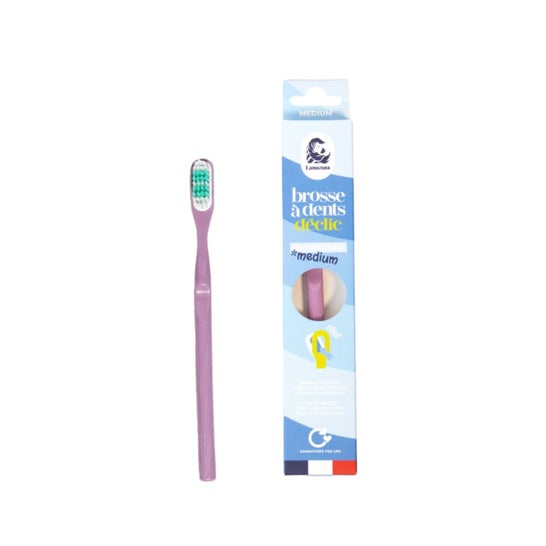 Lamazuna Brosse à Dents Medium Lilac 1 ut